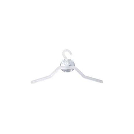 Percha de plástico VALENTO Minipercha  Transparente              13 cm