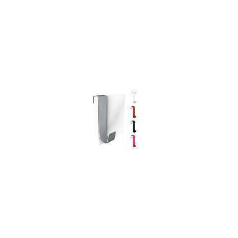Percha Doble Para Puertas Y Radiadores - Color Plata Bolis Italia
