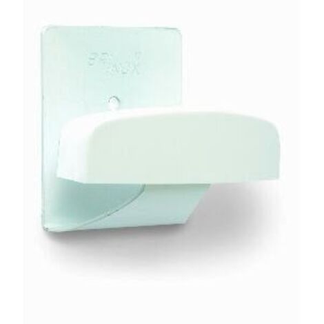 PERCHA INOX ADH.LAC.BLANCO L.2