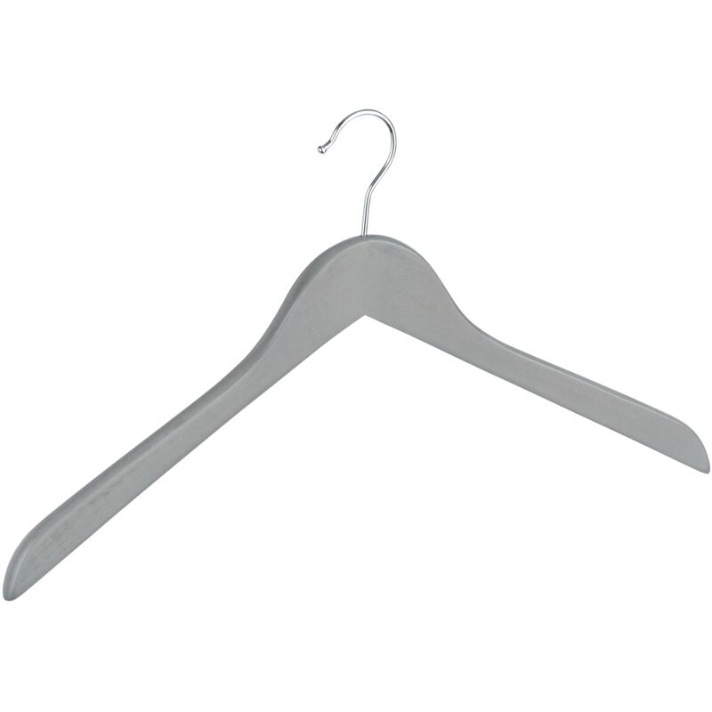 

Perchas ropero colgar ropa colgador guardarropa Jolie encalado gris - Wenko
