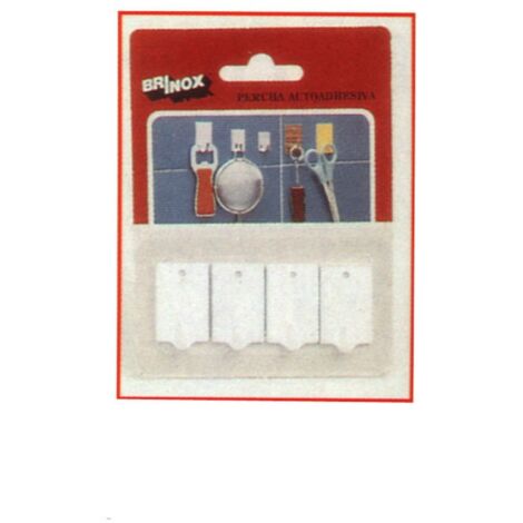 PERCHA LACA BLANCO ADH. L.4