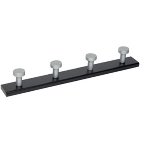 PERCHA MADERA 4P CROMO B.WENG