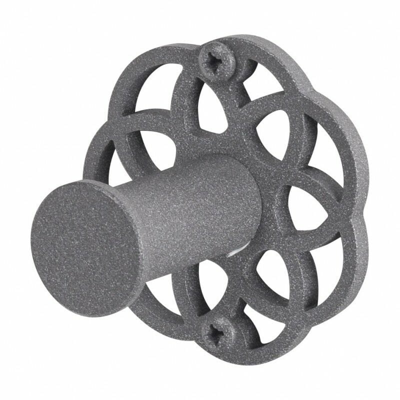 

Percha Mandala Gris piedra - Cm Baños