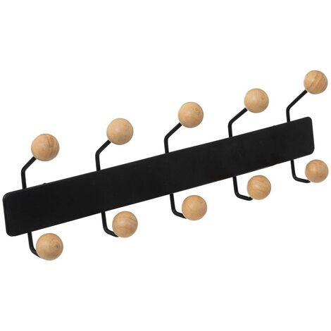 Percha metálica de madera de 10 cabezas  - 5five