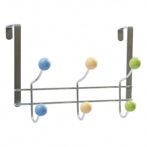 PERCHA METAL.P/PUERTA, 6 GANCHOS HABITEX - EHLIS