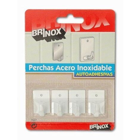 PERCHA MINI INOX ADH. L.4