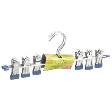 Percha Oryx Metal Falda 350 mm. (Pack 3 Piezas)