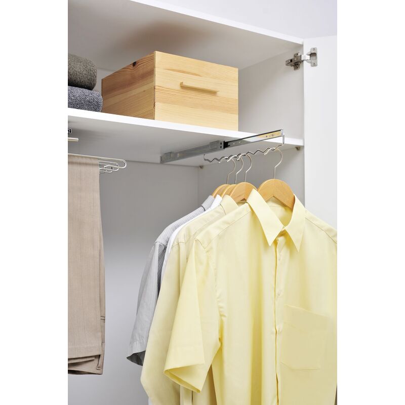 

Colgador de armario extraíble para camisas