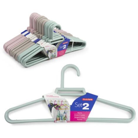 PERCHA PLASTICO SET-2