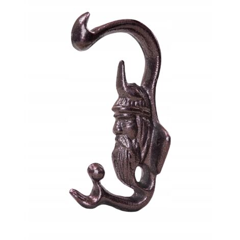 PERCHA VIKING DE HIERRO FUNDIDO