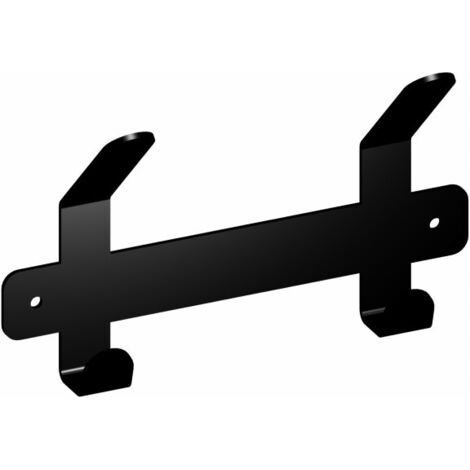 Percha WS20, negra texturizada, 170 mm