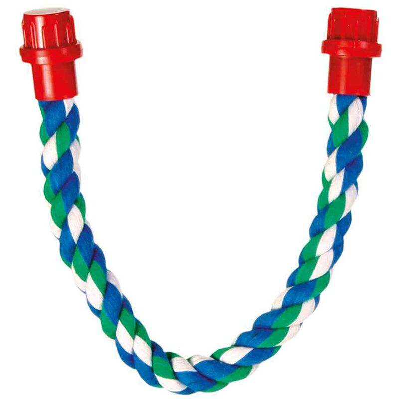 

Trixie Perchas Cuerda Multicolor, Algodón, 37 cm, ø16 mm