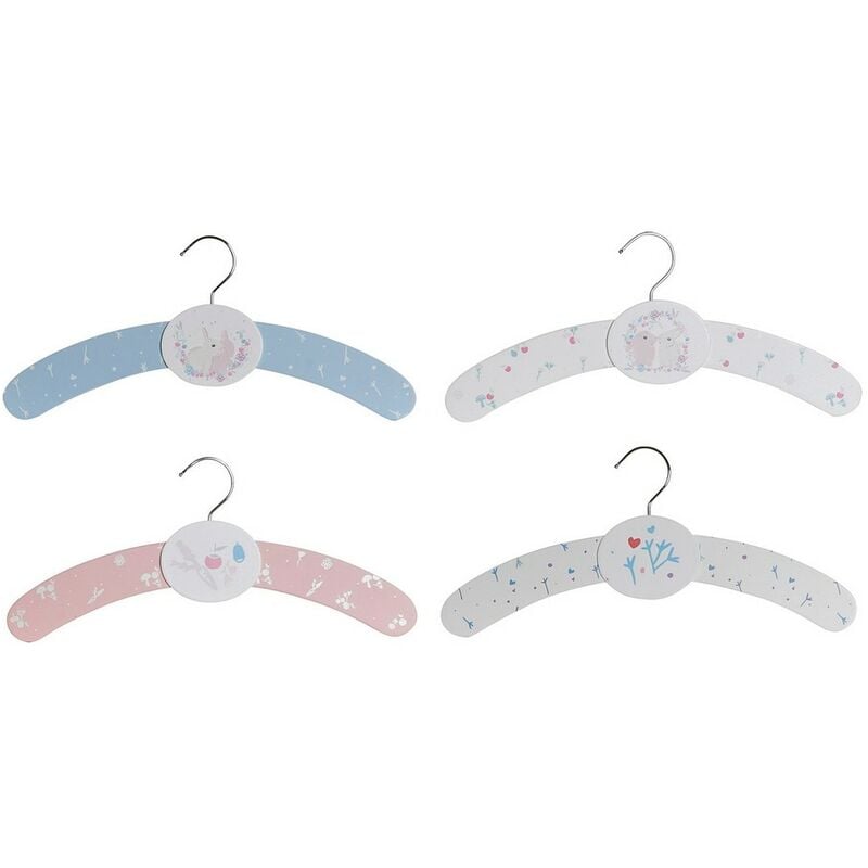 

Perchas DKD Home Decor Metal Madera MDF (4 pcs) (35 x 1.2 x 16 cm)