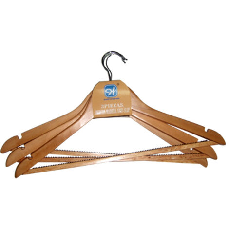 PERCHAS MADERA CON ANTIDESLIZANTE