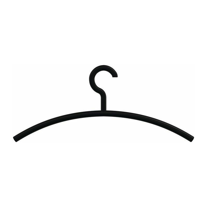 

Perchas para ropa 570.1B 90 Ku.90 deep black ma W.450mm H.190mm - Hewi