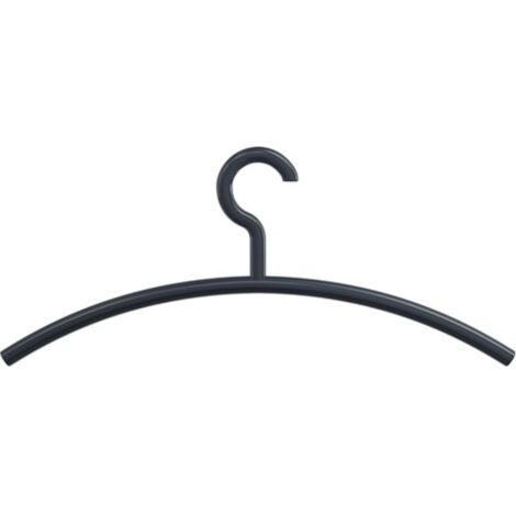 Perchas para ropa 570.3B 92 Ku.92 gris ma W.450mm H.190mm HEWI