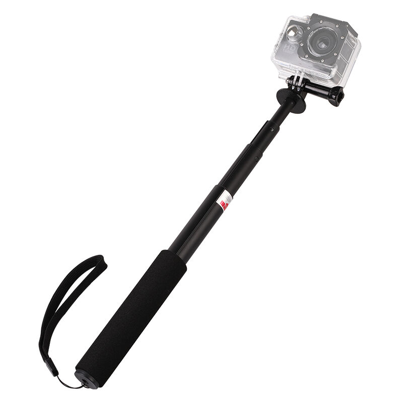 Perche à selfie télescopique avec support pour caméra de sport