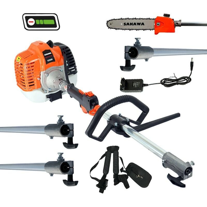 Sakawa - Perche élagueuse démarrage à batterie 5m