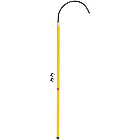 Perche sauvetage isolante 45000V L.147cm - OE 0720 - CLAS Equipements