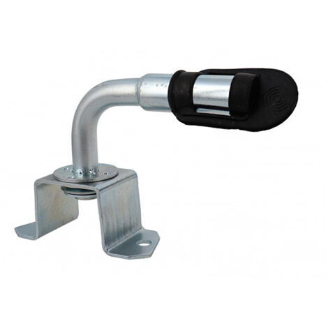 Oc-Pro – Perche bipolaire escamotable pour gyrophare – Fixation latérale – Capuchon d'étanchéité en caoutchouc – Support robuste