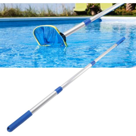 Perche télescopique aluminium 3 sections - Accessoire détachable pour nettoyage de piscine