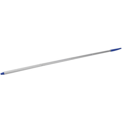 Perche télescopique Aluminium 5 Sections 118cm Maniable - Pôle de Nettoyage pour Piscine avec Accessoires 5 Pièces