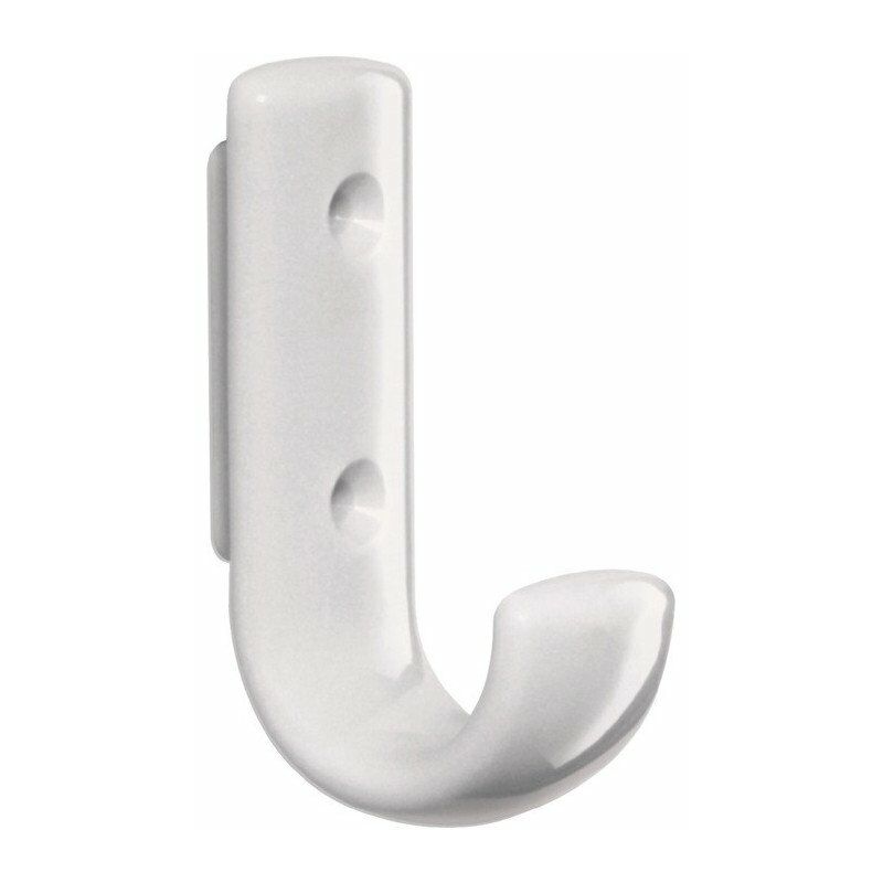 

Perchero 477.90.060 sencillo A.48mm PA gris antracita 92 H.75mm - Hewi
