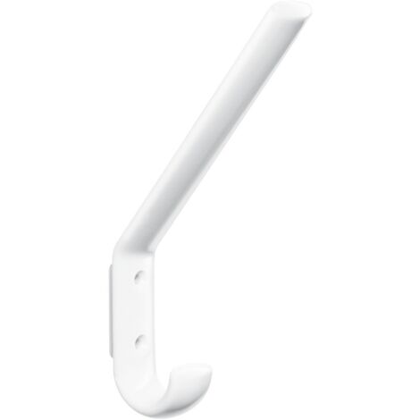 Perchero 477.90.070 sencillo A.108mm PA 99 blanco puro H.163mm HEWI