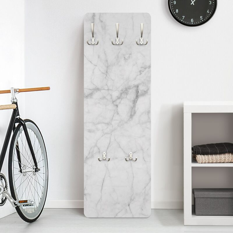

Perchero - Bianco Carrara - 139x46x2cm Dimensión LxA: 139cm x 46cm