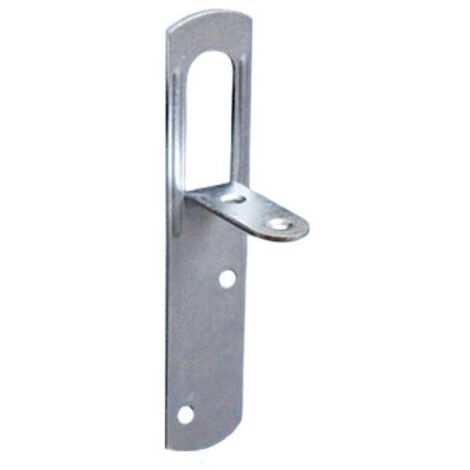 Perchero colgante simple de acero galvanizado de 20 mm de grosor, 1,5 mm de espesor, 100 unidades