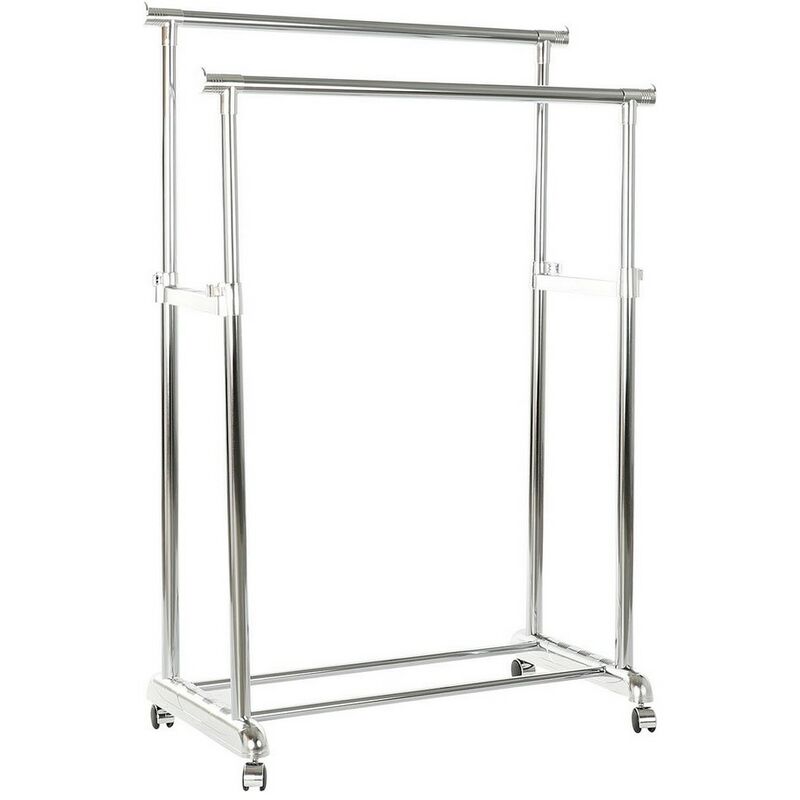 

Perchero con Ruedas DKD Home Decor Metal Polipropileno (81 x 44 x 160 cm)