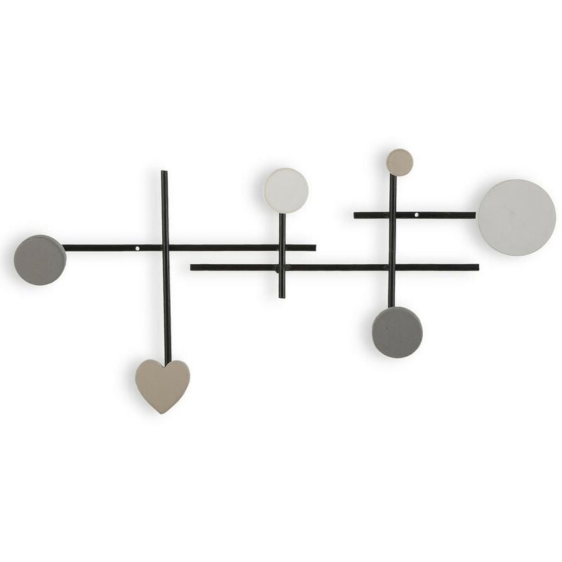 

Perchero Cozy Madera Metal (23 x 6,5 x 50 cm)