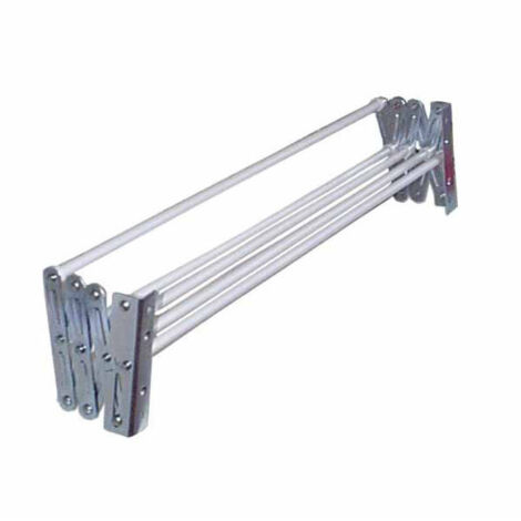 Perchero de acordeón de plástico de 80 cm Jumbo