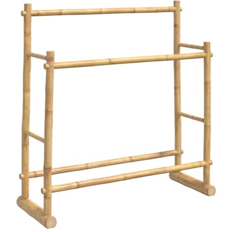 Perchero de bambú 100x30x100 cm vidaXL