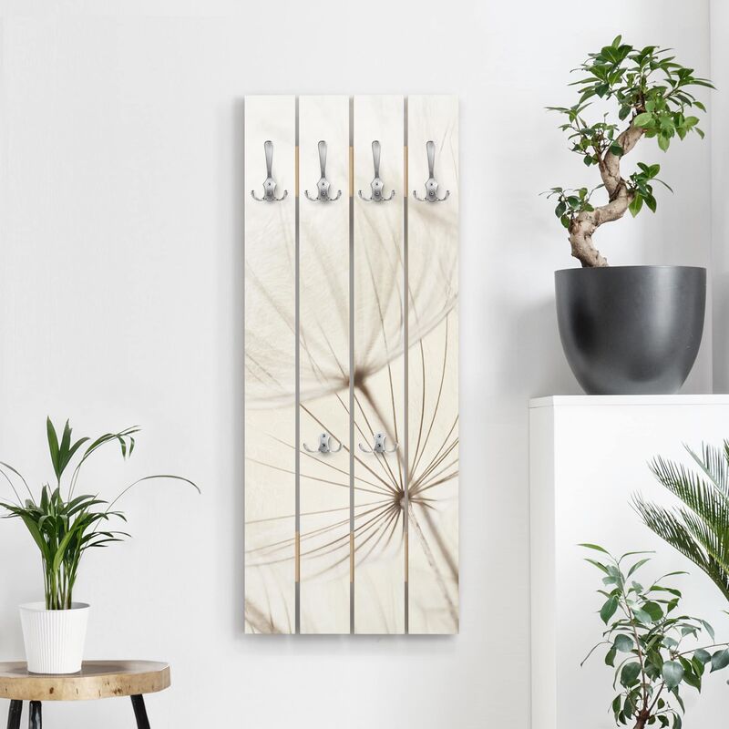 

Perchero de madera - Gentle Grasses - Ganchos cromados - Vertical Dimensión LxA: 100cm x 40cm