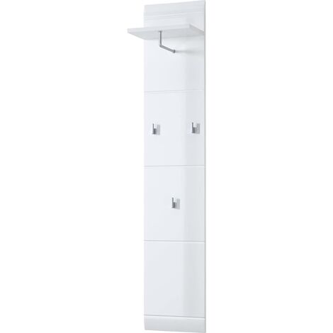 Perchero de panel Adana blanco 3526-84 Germania - Blanco