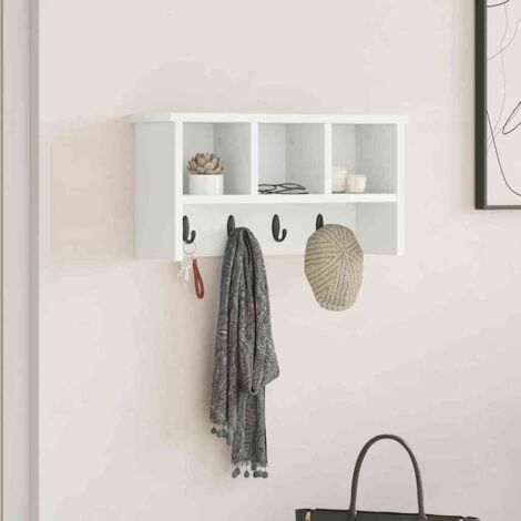 Perchero de pared  50 x 16 x 26 cm Madera contrachapada