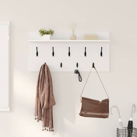 Perchero de pared  80 x 40 x 12 cm Madera contrachapada