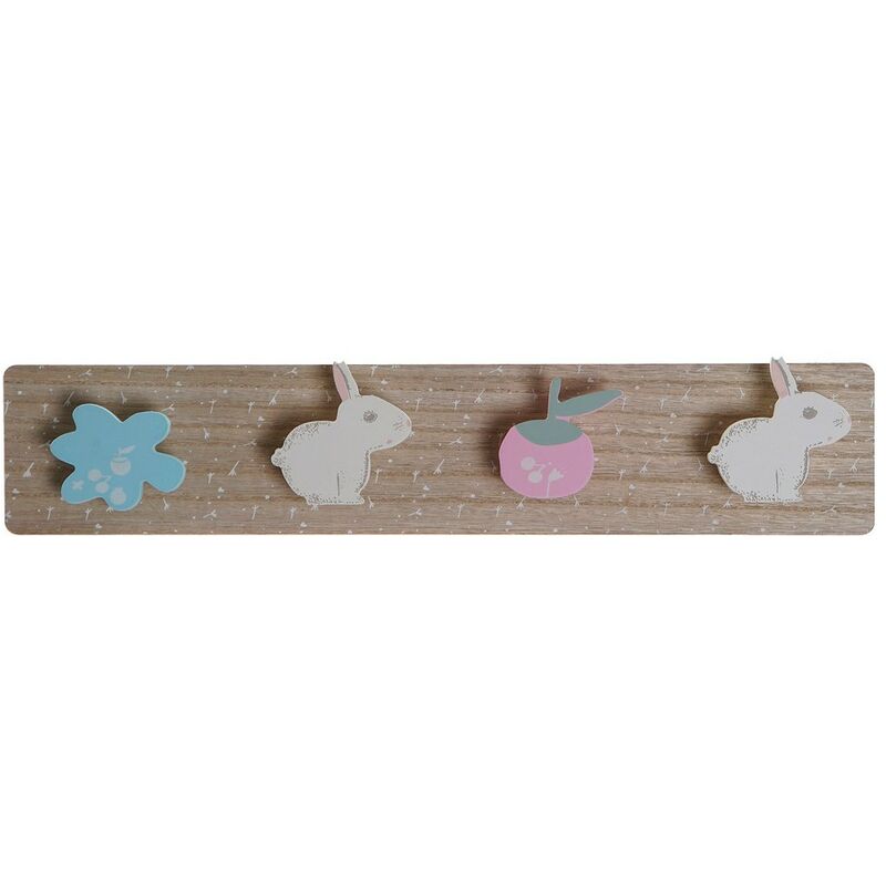 

Perchero de Pared DKD Home Decor Madera MDF (45 x 5 x 9 cm)