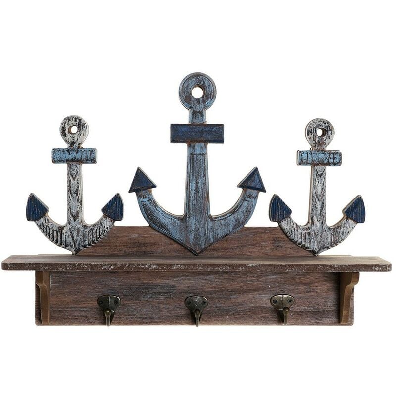 

Perchero de Pared DKD Home Decor Madera MDF (47 x 8.5 x 32 cm)