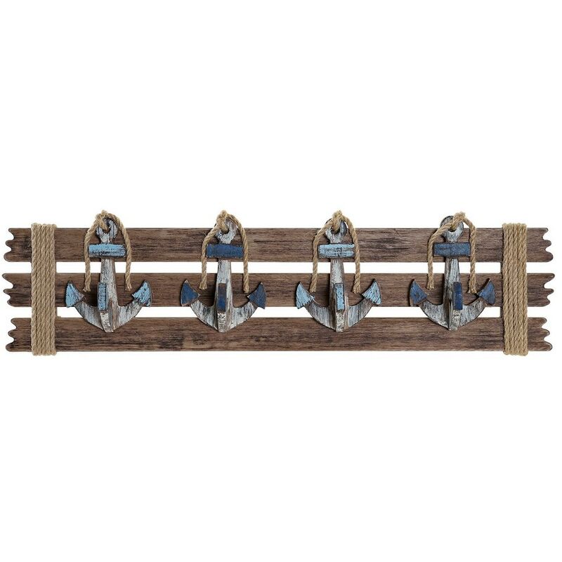 

Perchero de Pared DKD Home Decor Madera MDF (61 x 6 x 16 cm)