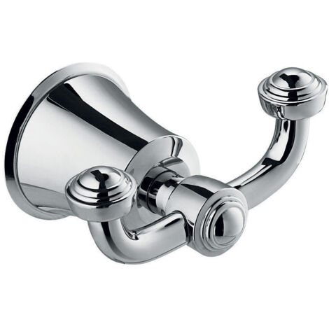 Perchero de pared doble Chrome