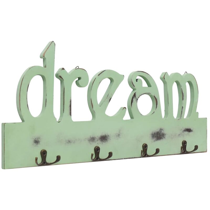 

Perchero de pared DREAM 50x23 cm - Verde