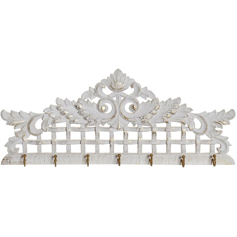 

Perchero DKD Home Decor Metal Madera MDF (59 x 5 x 23 cm)