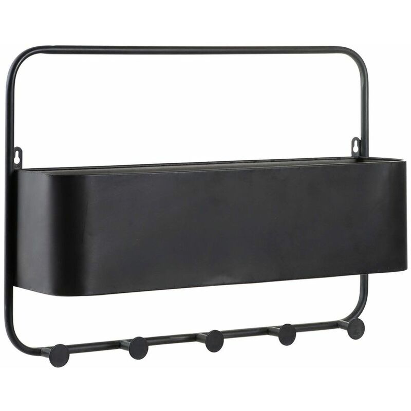 

Perchero DKD Home Decor Negro Metal (60 x 14 x 41.5 cm)