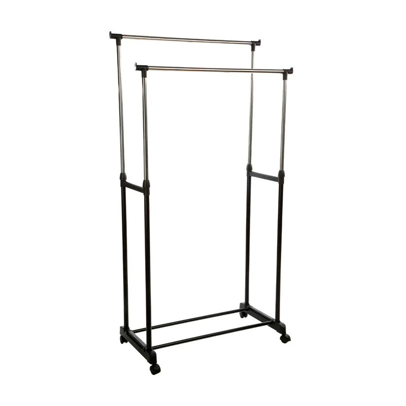

Perchero extensible doble negro