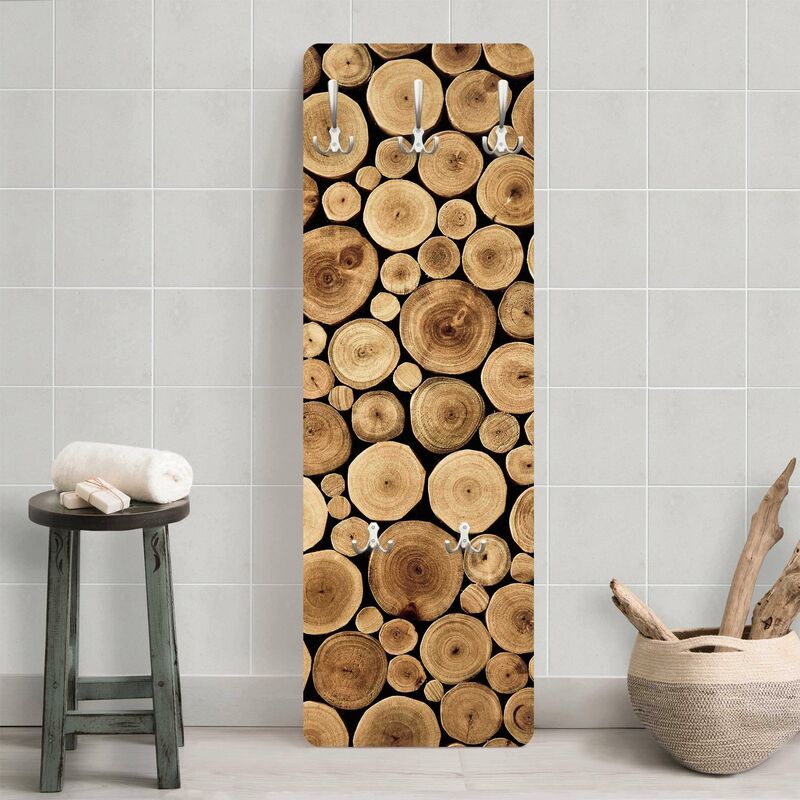 

Perchero - Homey Firewood 139x46x2cm Dimensión LxA: 139cm x 46cm