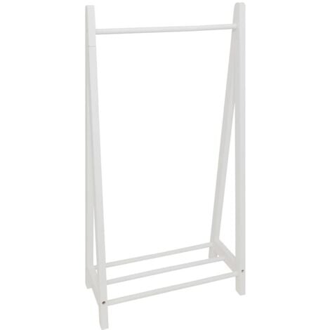 ATMOSPHERA CRÉATEUR D'INTÉRIEUR Atmosphera Perchero infantil kids, madera, blanco, 60x30x114 cm