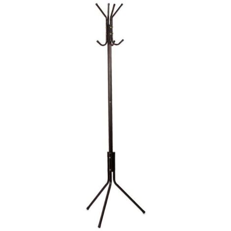 PERCHERO METAL 48x170 CM NEGRO