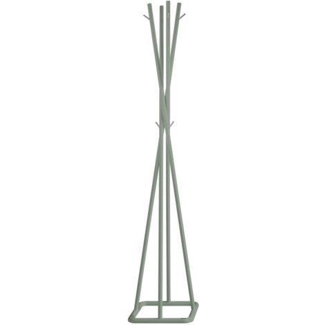 Perchero mod. 469 acabado lacado verde, 180cm(alto) 38cm(ancho) 38cm(largo)